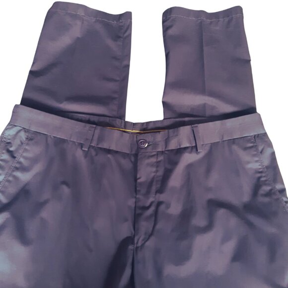 Emilio Guido SZ 38 Navy 100% Cotton Men's Lightweight Pants, Trousers - Picture 2 of 12